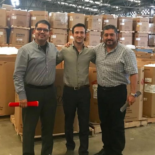 Equipo directivo de la empresa en México. (izq.-der.) Rogelio Soto, vicepresidente de recursos humanos y director de desarrollo de nuevos negocios de Grupo Prodensa y David Villareal, director de operaciones de RECTEX.