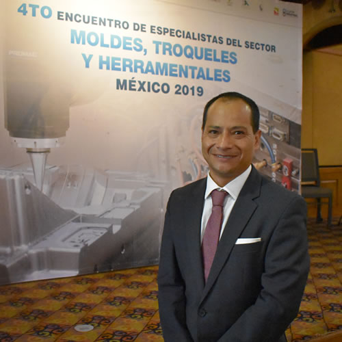 1.	Eduardo Medrano, presidente de la Asociación Mexicana de Manufactura de Moldes y Troqueles participó como conferencista en el 4to Encuentro de especialistas del sector moldes, troqueles y herramentales.