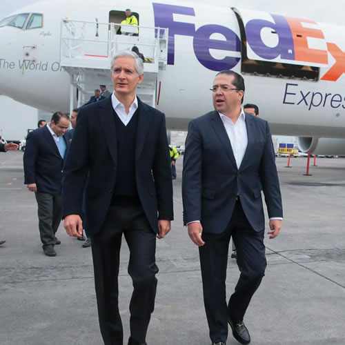 Fedex Express es la primera compañía que realiza una inversión importante en el sistema aeroportuario metropolitano.