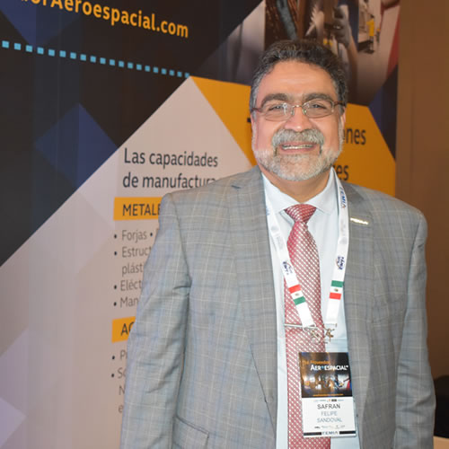 Felipe Sandoval, presidente de la FEMIA y gerente de operaciones de Grupo Safran Chihuahua.