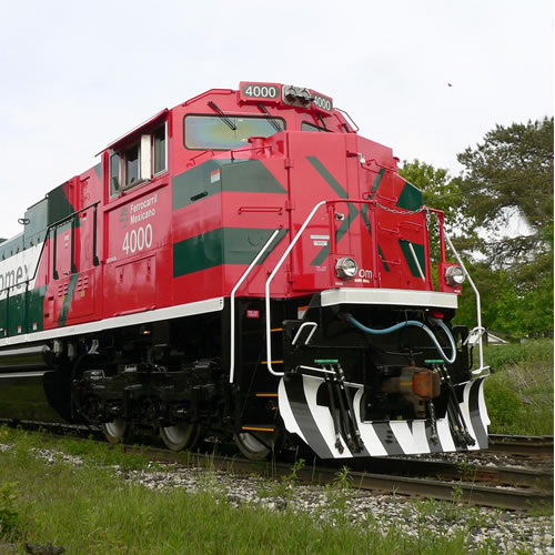 El ferrocarril es una forma de transporte eficiente y competitiva, capaz de conectar los puertos y las zonas industriales de México con los mercados internacionales.