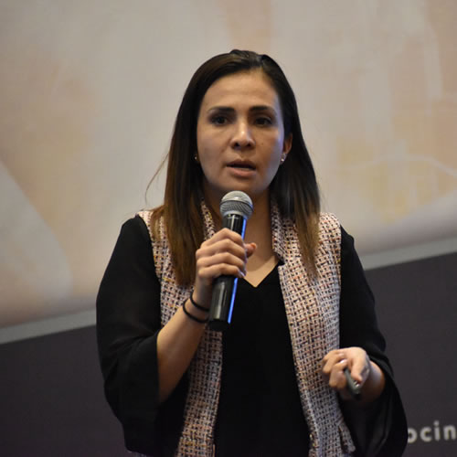 Mónica Aceves Mendoza, Gerente de Estrategia e Innovación del Centro de Investigación y Desarrollo de Continental México.