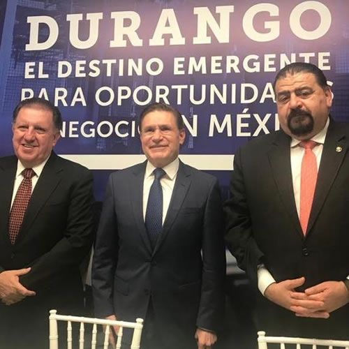 El gobernador de Durango destacó que están desarrollando otras obras de infraestructura con la finalidad de impulsar más instalaciones de empresas.