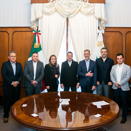 El anuncio de inversión se dio en el palacio de gobierno de Querétaro, donde sostuvieron una reunión directivos de la compañía con funcionarios del gobierno estatal.