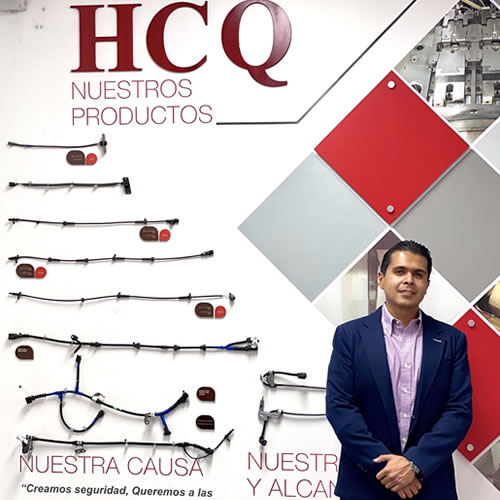 Oscar Ávila, director de operaciones de Hitachi Cable Querétaro.