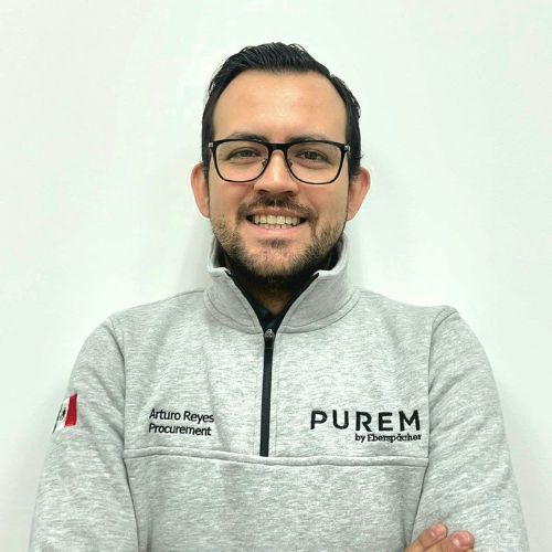 Arturo Reyes, gerente de adquisiciones de planta Unidas de Negocios Américas de Purem.