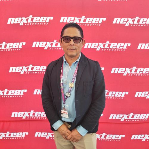 José Guadalupe Olivares, gerente de la planta 65 de Nexteer Automotive en el estado de Querétaro.