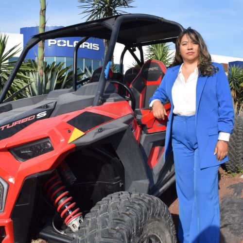 Martha Ocadiz, gerente de abastecimiento estratégico global de Polaris en Nuevo León.