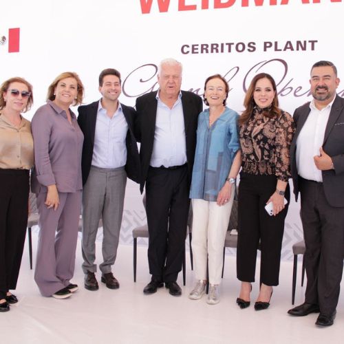 La compañía suiza Weidmann México inauguró su nueva planta en Saltillo.