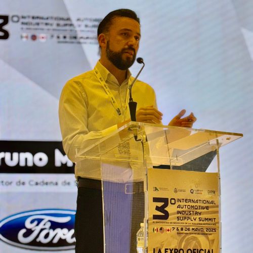 Bruno Mendoza, director interino de cadena de suministro de Ford México.