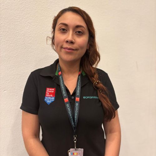 Amaris Gutiérrez, compradora de insumos directos en BorgWarner Irapuato.