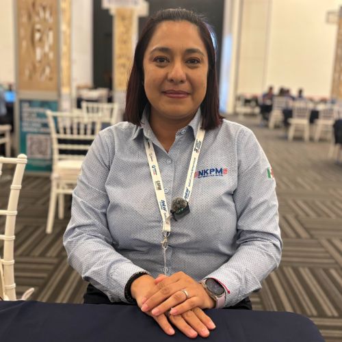 Aurora González, coordinadora de ventas y relaciones públicas de NKPM.
