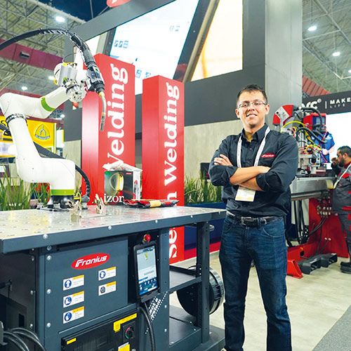 Hugo Josué Medellín Fabela, responsable de proyectos de automatización en Fronius.