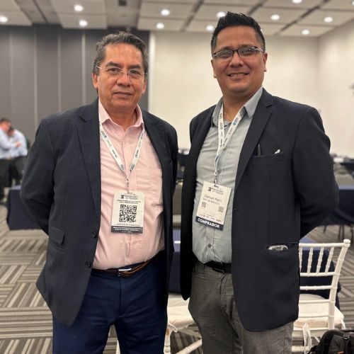 Pedro Rodríguez, gerente de ventas y Damián Haro López, gerente de desarrollo de negocios de TKR de México.