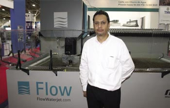 ›› Francisco Javier Aguirre Gómez, representante de ventas para México de Flow International.