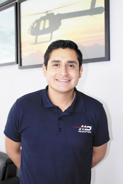 ›› Jesús Flores ha crecido profesionalmente en Monterrey Aerospace México.
