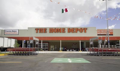 ›› The Home Depot, es una cadena que se distingue por beneficiar su red con proveedores mexicanos.