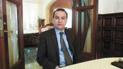 ›› Hisham Al Jeborri, jefe de la misión diplomática de Irak en México.