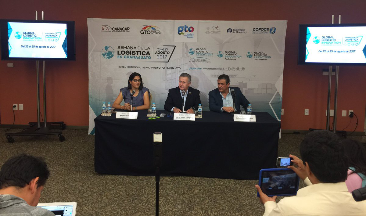 El Director General de GPI Luis Quiroz Echegaray presentó el evento, Global Logistic Innovation<br />