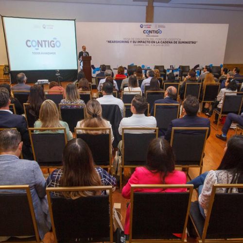 Experts discussed the importance of logistics in the supply chain and nearshoring. Taxation, outsourcing and security were the main topics of the 22nd edition of the Logistics Forum in Querétaro.
