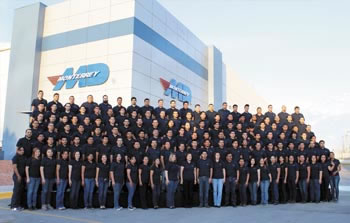 ›› Todo el personal de Monterrey Aerospace se involucró en la aplicación y obtención de la renovación del sistema de calidad AS9100.