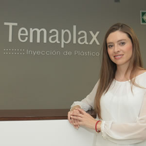 Nahieli García Solís, Directora General de Temaplax.