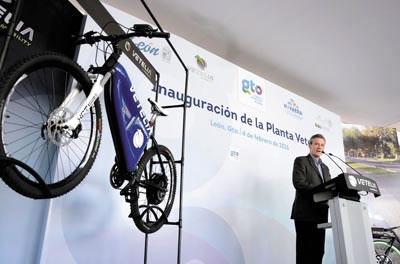 ›› Inauguran empresa fabricante de bicicletas eléctricas.