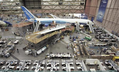 ›› México es estratégico para el fabricante estadounidense de aviones Boeing.