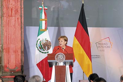 Angela Merkel, canciller alemana.
