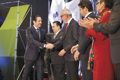 ›› El Gobernador de Querétaro, Francisco Domínguez Servién, participó en el Foro Internacional de Energía México (FIEM) 2016.