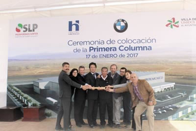 ›› La Planta Hirotec en San Luis Potosí será la proveedora de bases y pisos de automóviles para la armadora BMW.