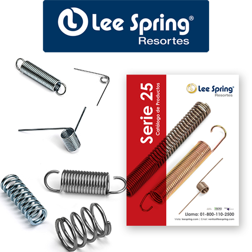 Los productos de catálogo de Lee Spring están en inventario, listos para envío inmediato, puedes ordenar hoy mismo y tu pedido puede enviarse el mismo día.