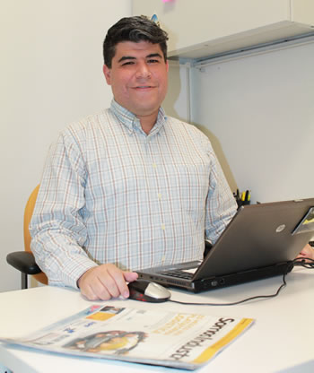 Víctor Melgarejo Z, Director de la Incubadora del ITESM.