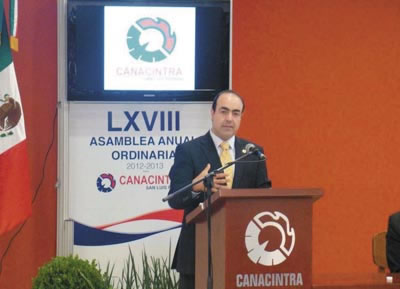 ›› Gustavo Puente Orozco, titular de la Secretaría de Desarrollo Económico en San Luis Potosí.