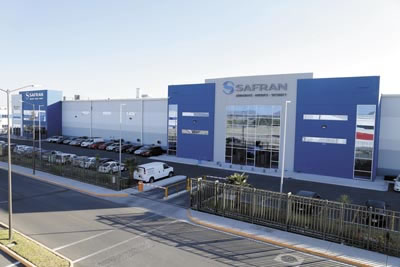 ›› Safran es una de las compañías que se sitúa en Parque Aeroespacial Querétaro.