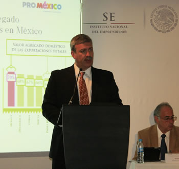 Francisco González Díaz, Director General de ProMéxico.