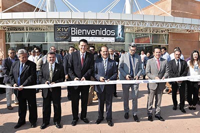 Gobernador Martín Orozco Sandoval y el titular del INADEM inauguraron el XIV Congreso Nacional de Clústeres de Tecnologías de la Información.