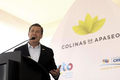 ››Miguel Márquez Márquez, Gobernador de Guanajuato durante el anuncio de la empresa Sarrel, la cual se ubicará en EL Parque Industrial Colinas de Apaseo.