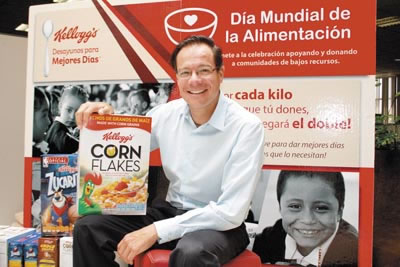 ›› Arturo Barbosa, Gerente de Abasto Resposable para Latinoamérica de Kellogg´s.