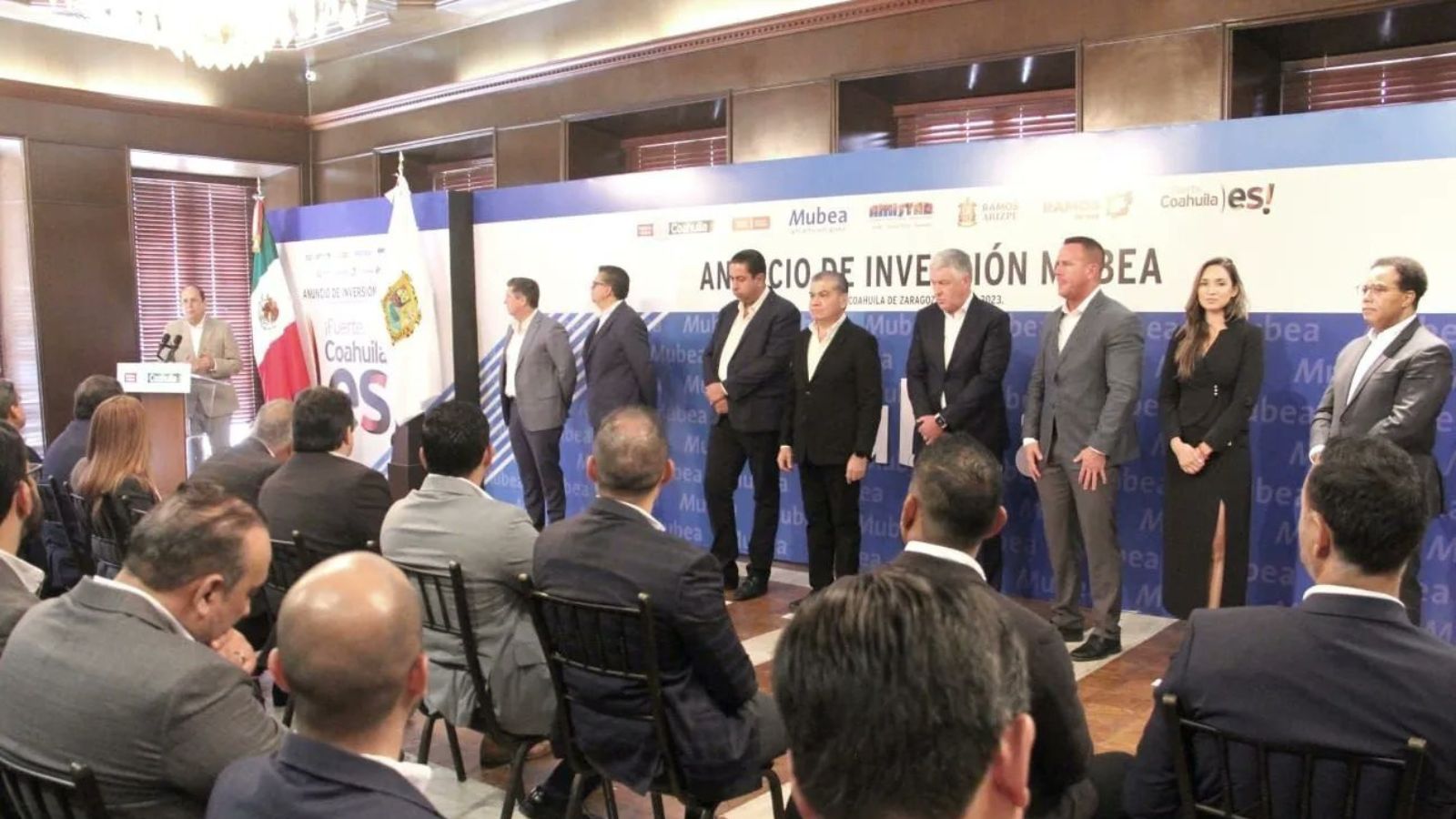 Mubea reafirma su confianza en Coahuila