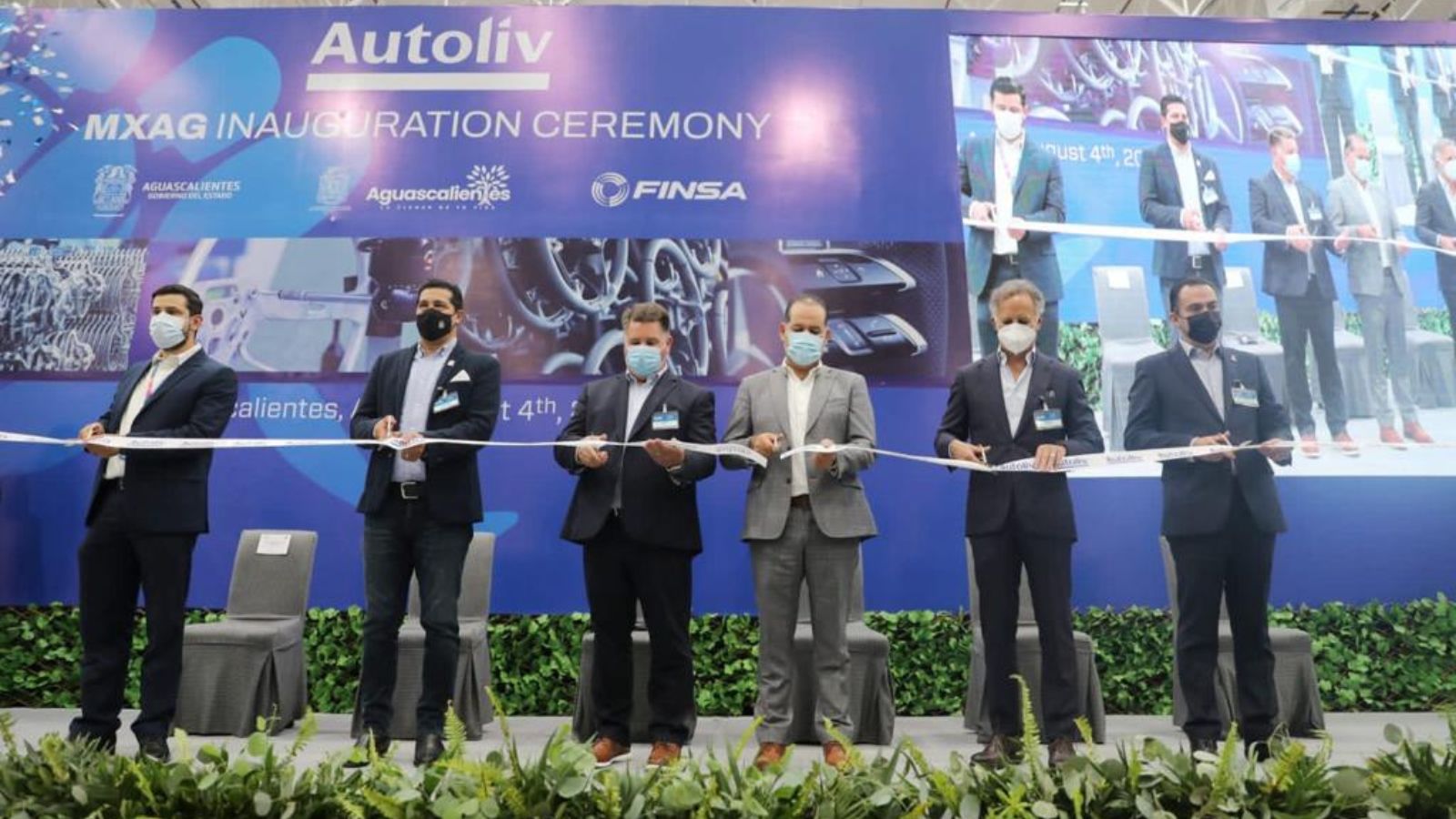 Inaugura Autoliv nueva planta
